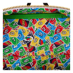 Mattel Classic by Loungefly Mini Backpack UNO Reverse Card 0671803548657