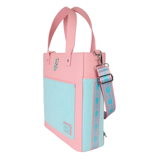 Mattel Classic by Loungefly Canvas Tote Bag Barbie Convertible 0671803548190