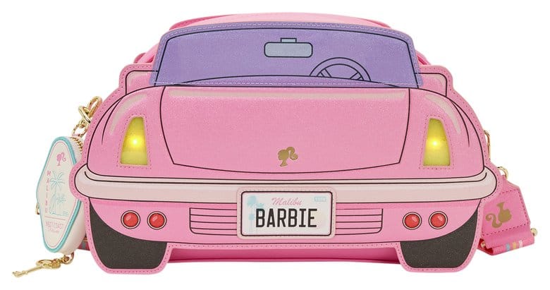 Mattel by Loungefly Crossbody Bag Barbie Car Light Up 0671803580565