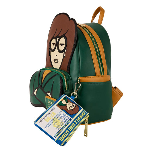 Viacom by Loungefly Mini Backpack with Coin Bag Daria 0671803545342