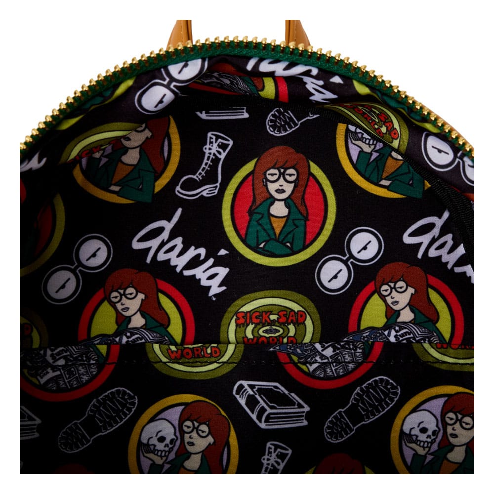 Viacom by Loungefly Mini Backpack with Coin Bag Daria 0671803545342