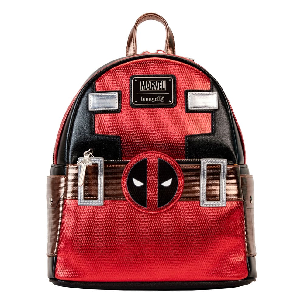 Marvel by Loungefly Backpack Shine Deadpool Cosplay 0671803486461
