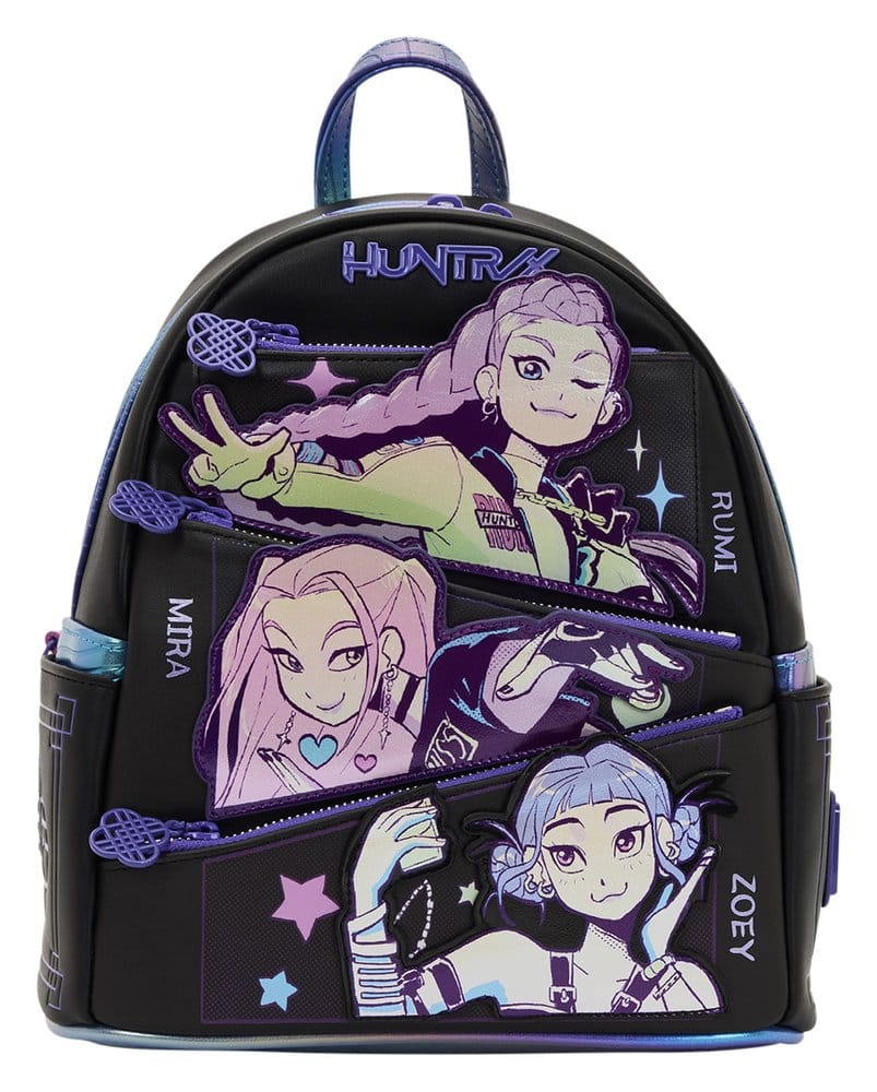 KPop Demon Hunters by Loungefly Mini Backpack Huntrix 0671803588974