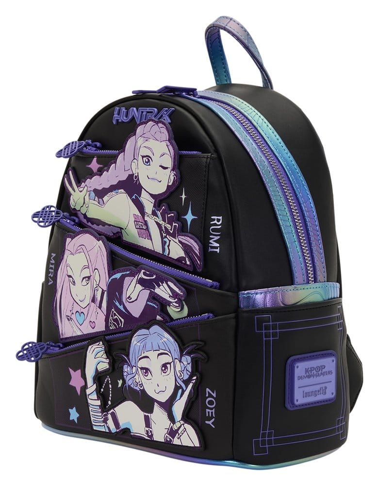 KPop Demon Hunters by Loungefly Mini Backpack Huntrix 0671803588974
