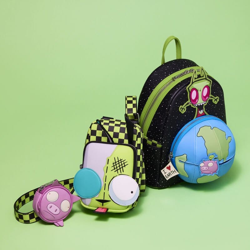 Nickelodeon by Loungefly Mini Backpack Invader Zim Glow 0671803580435