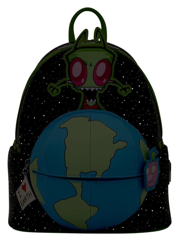 Nickelodeon by Loungefly Mini Backpack Invader Zim Glow 0671803580435