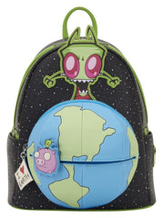 Nickelodeon by Loungefly Mini Backpack Invader Zim Glow 0671803580435