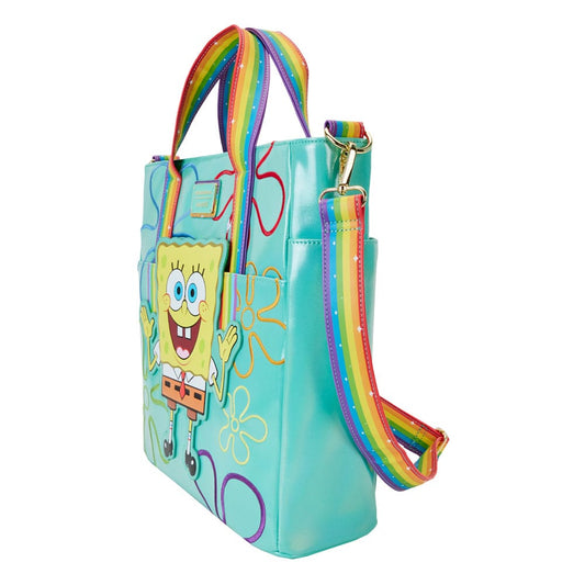 SpongeBob SquarePants by Loungefly Canvas Tote Bag 25th Anniversary Imagination 0671803506725