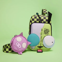 Nickelodeon by Loungefly Crossbody Invader Zim Gir Cellphone 0671803580442