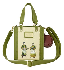 Avatar: The Last Airbender by Loungefly Canvas Tote Bag with Coin Purse Jasmine Dragon 0671803590496