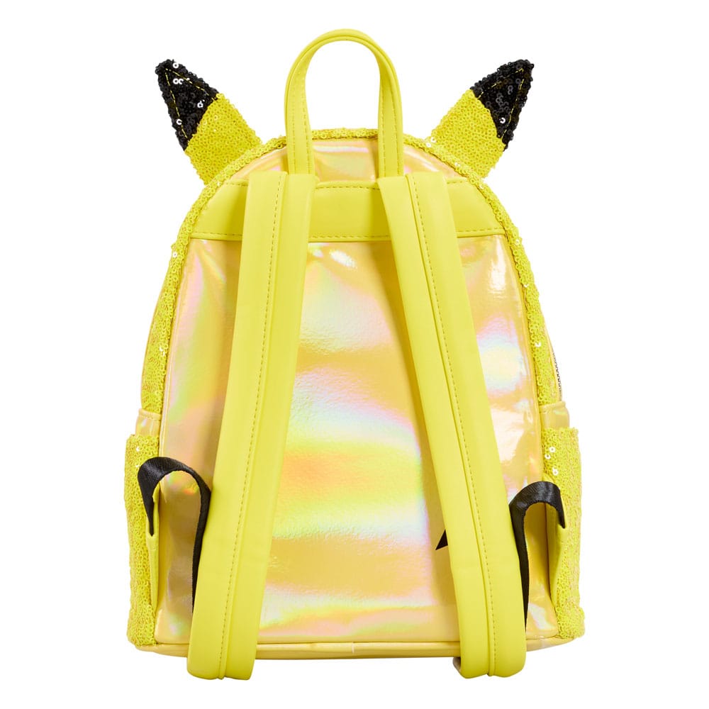 Pokemon by Loungefly Mini Backpack World 1-1 Sequin Pikachu Cosplay 0671803460041