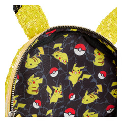 Pokemon by Loungefly Mini Backpack World 1-1 Sequin Pikachu Cosplay 0671803460041
