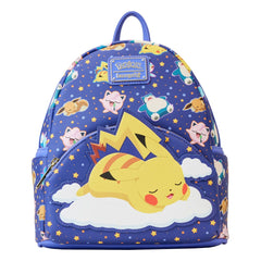 Pokemon by Loungefly Mini Backpack Sleeping Pikachu and Friends  0671803464032