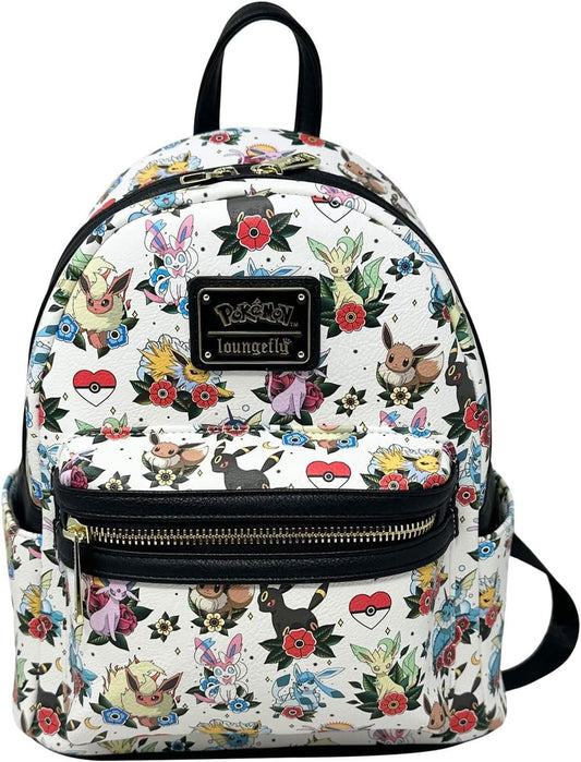Pokemon by Loungefly Mini Backpack Eevee AOP MNBK 0671803545694