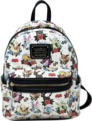 Pokemon by Loungefly Mini Backpack Eevee AOP MNBK 0671803545694