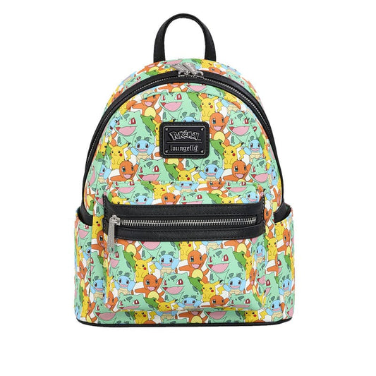 Pokemon by Loungefly Mini Backpack Pikachu and Starters 0671803554917