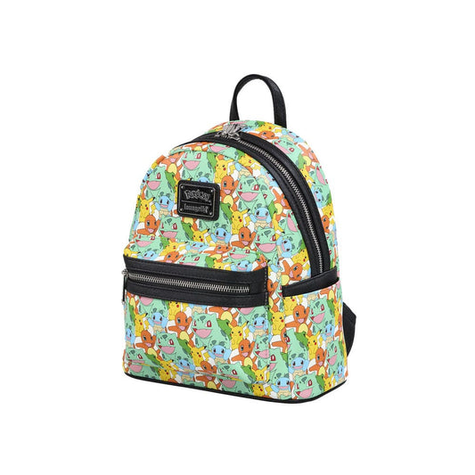 Pokemon by Loungefly Mini Backpack Pikachu and Starters 0671803554917