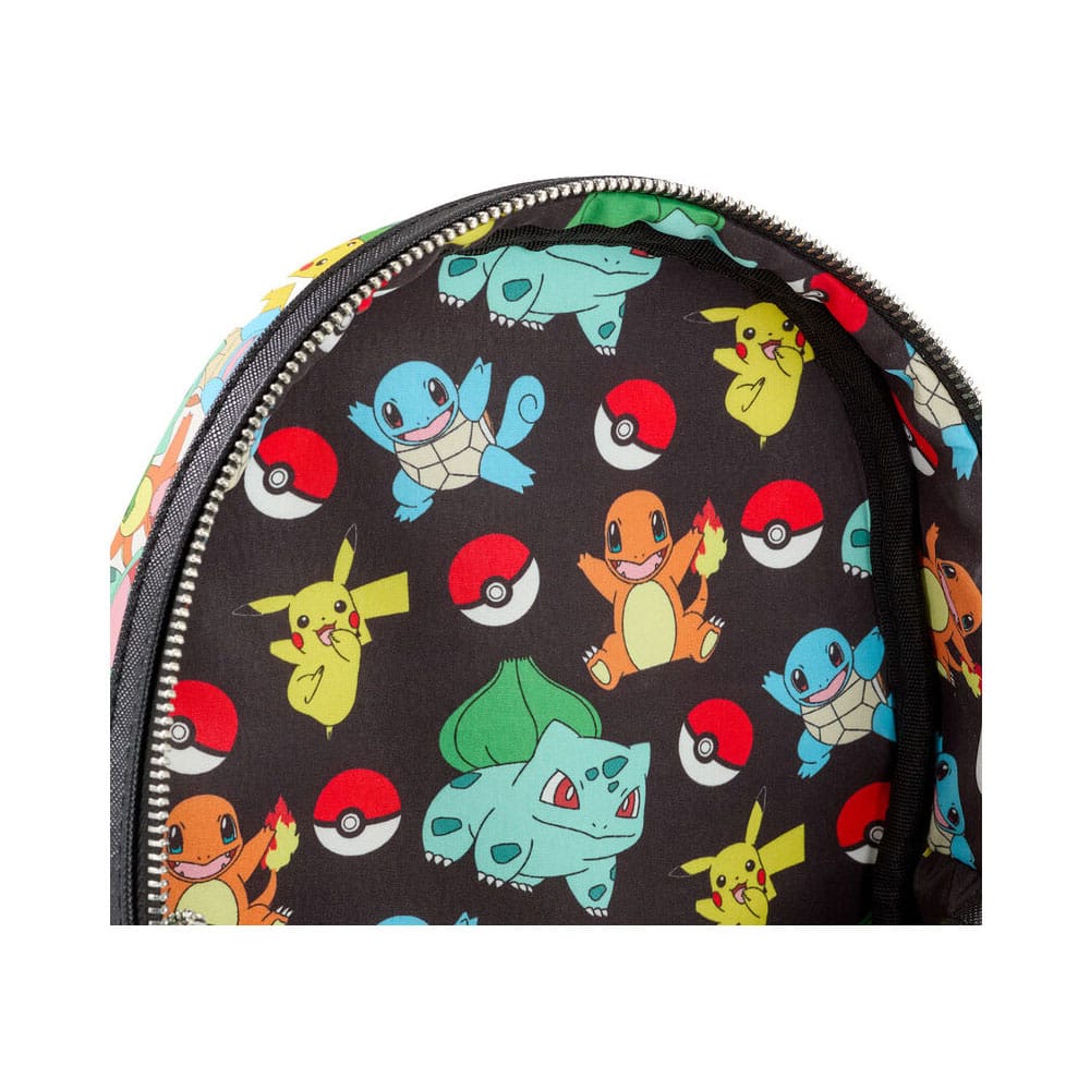 Pokemon by Loungefly Mini Backpack Pikachu and Starters 0671803554917