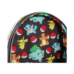 Pokemon by Loungefly Mini Backpack Pikachu and Starters 0671803554917