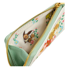 Pokemon by Loungefly Wallet Pikachu & Eevee Floral 0671803507852