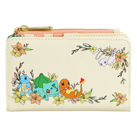 Pokemon by Loungefly Wallet Mew & Kanto Starters 0671803524156