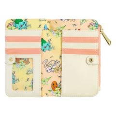 Pokemon by Loungefly Wallet Mew & Kanto Starters 0671803524156