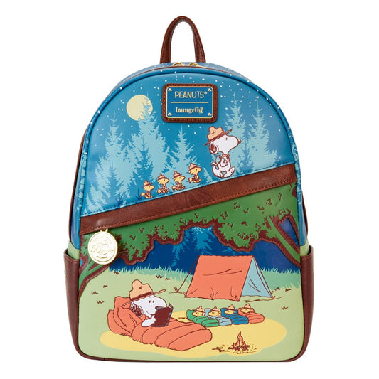 Peanuts by Loungefly Mini Backpack 50th Anniversary Beagle Scouts 0671803514034