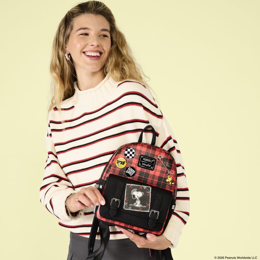 Peanuts by Loungefly Mini Backpack Snoopy Grunge 0671803591042