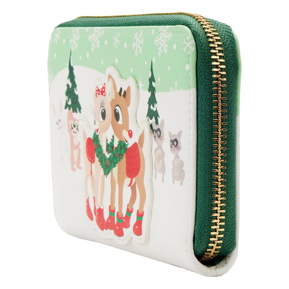 Rudolph the Red-Nosed Reindeer by Loungefly Wallet Rudolph Merry Couple 0671803438583