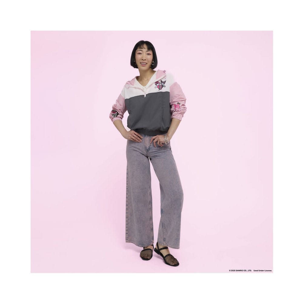 Sanrio by Loungefly Windbreaker Jacket My Melody and Kuromi Size S 0671803554528