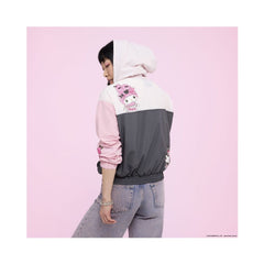 Sanrio by Loungefly Windbreaker Jacket My Melody and Kuromi Size S 0671803554528