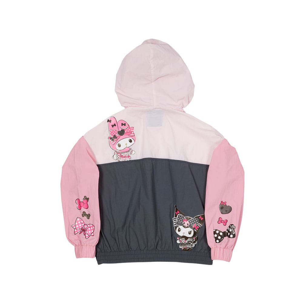 Sanrio by Loungefly Windbreaker Jacket My Melody and Kuromi Size S 0671803554528