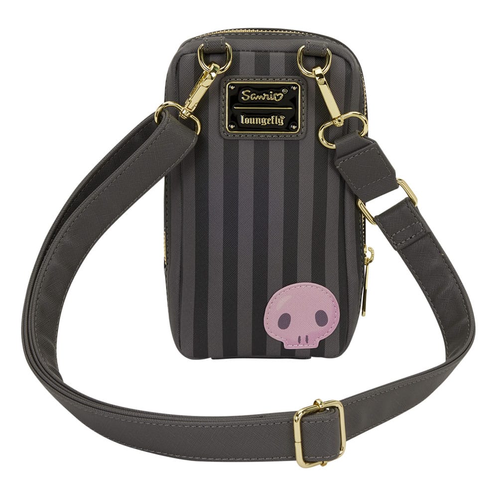 Sanrio by Loungefly Crossbody with Coin Bag 20th Anniversary Kuromi Cell Phone 0671803564695