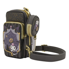 Sanrio by Loungefly Crossbody with Coin Bag 20th Anniversary Kuromi Cell Phone 0671803564695