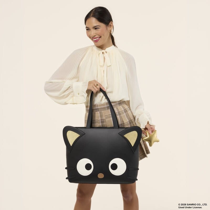 Sanrio Chococat Stars Tote Crossbody Bag with Coin Bag 0671803583245