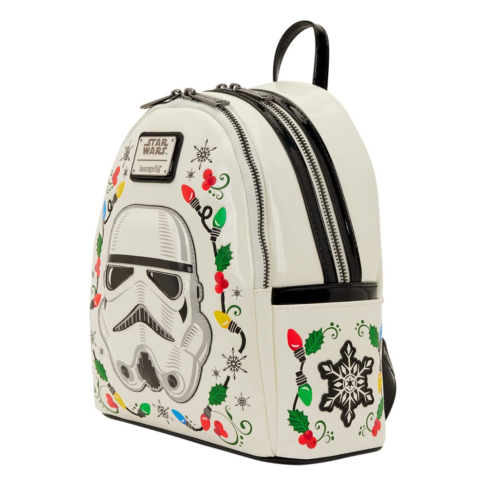 Star Wars by Loungefly Mini Backpack Stormtrooper Holiday 0671803564138