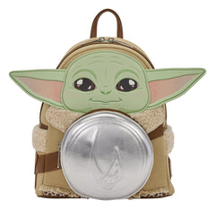 Star Wars: The Mandalorian by Loungefly Mini Backpack Grogu & Anzellan 0671803582019
