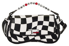 Terrifier by Loungefly Crossbody Bag Art the Clown Checkered 0671803589568