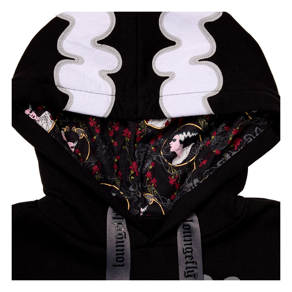 Universal Monsters by Loungefly Hoodie Sweater Unisex Bride of Frankenstein Size S 0671803540705