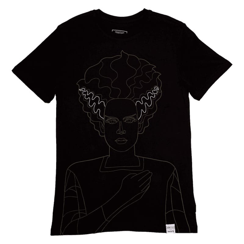 Universal Monsters by Loungefly Tee T-Shirt Unisex Bride of Frankenstein Size S 0671803540767