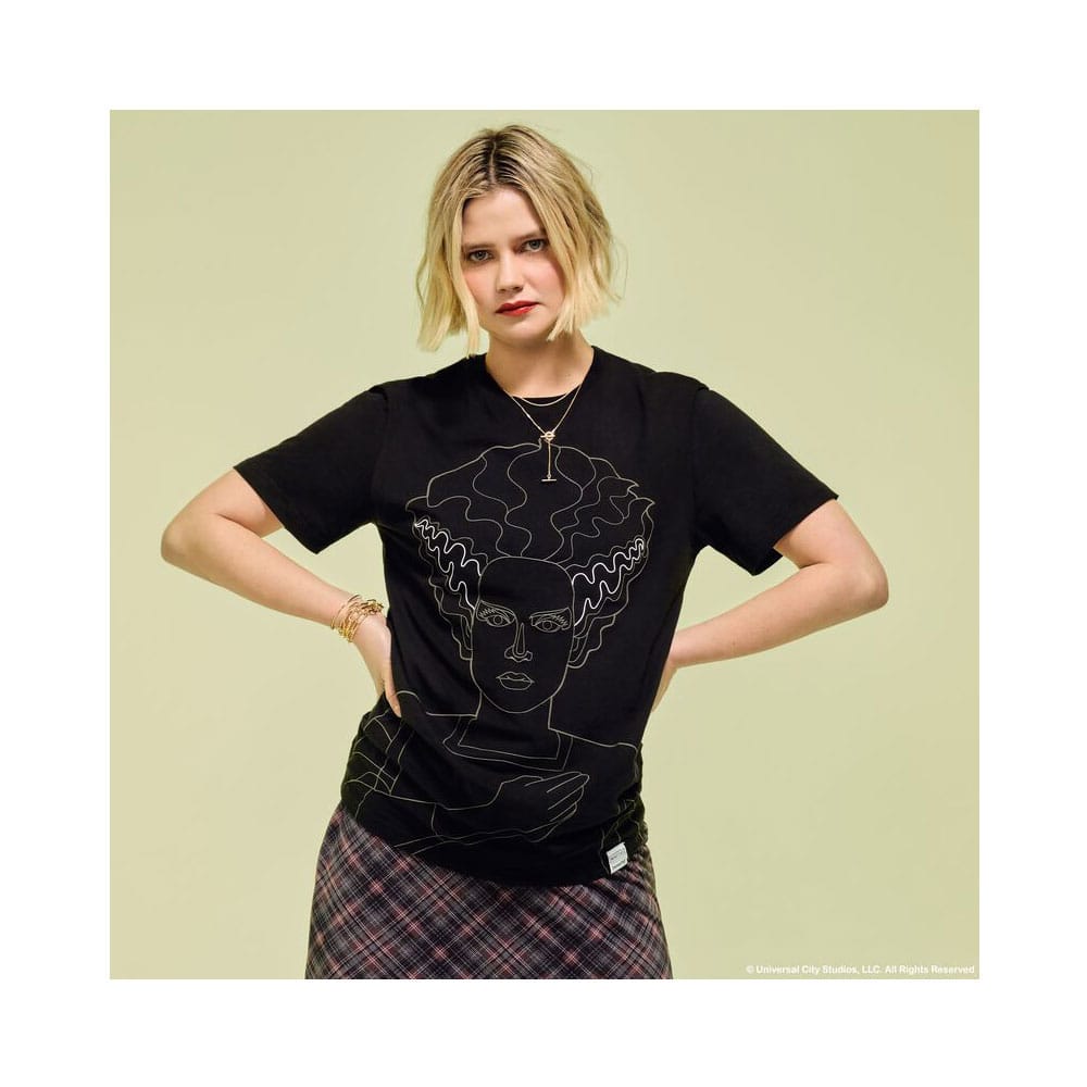 Universal Monsters by Loungefly Tee T-Shirt Unisex Bride of Frankenstein Size M 0671803540774
