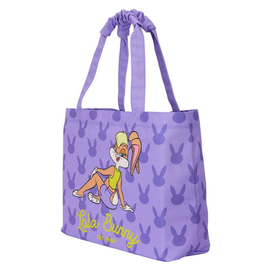 Warner Bros by Loungefly Canvas Tote Bag Looney Tunes Lola Bunny Oversize 0671803559493