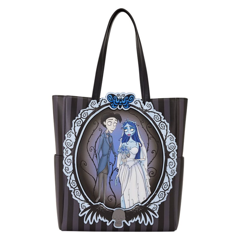 Warner Bros by Loungefly Canvas Tote Bag Corpse Bride 0671803560437