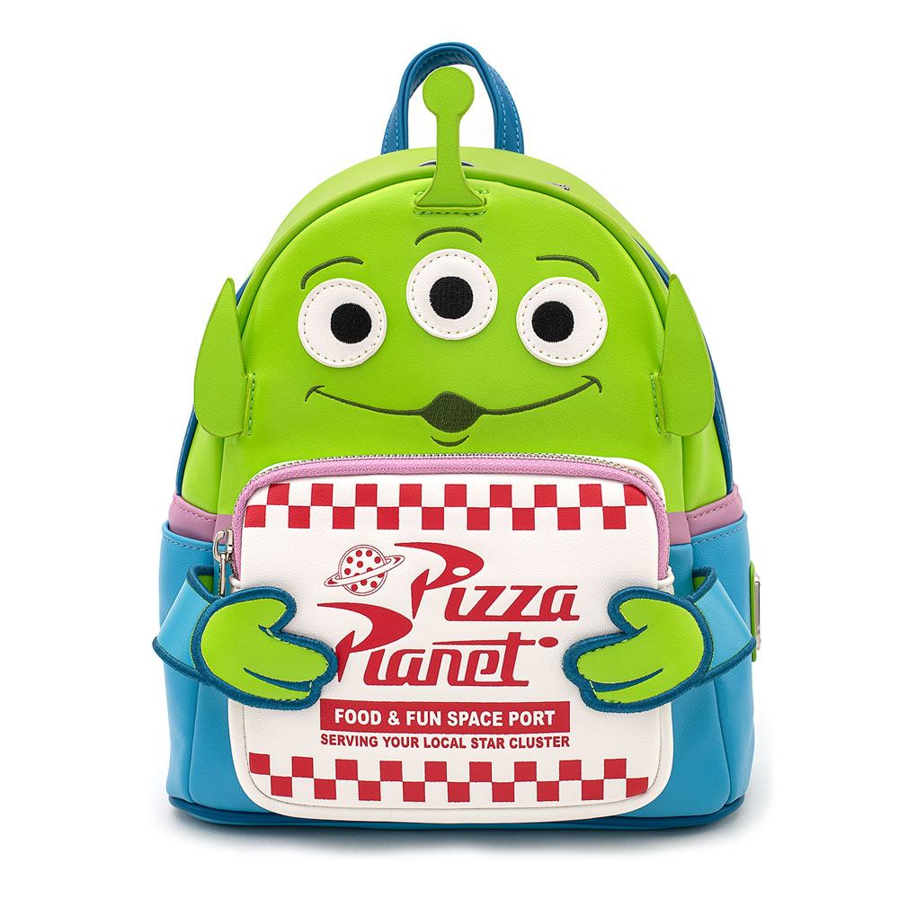 Toy Story by Loungefly Mini Backpack Alien Pizza Box 671803308602