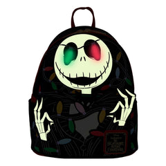 Nightmare before Christmas by Loungefly Mini Backpack Jack Light Up  0671803526990