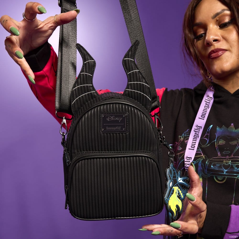 Disney Villians by Loungefly Mini Backpack Malificent  0671803530089
