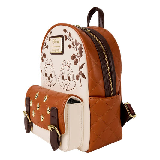 Disney by Loungefly Backpack Mini Quilted Chip and Dale 0671803543157
