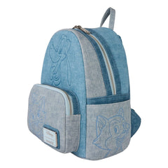 Disney by Loungefly Backpack Mini Faux Denim Dogs & Cats 0671803545229