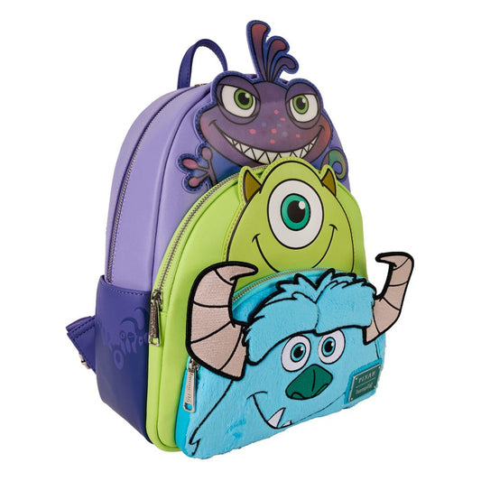 Monsters, Inc. by Loungefly Mini Backpack Mike Sulley and Randall 0671803545298