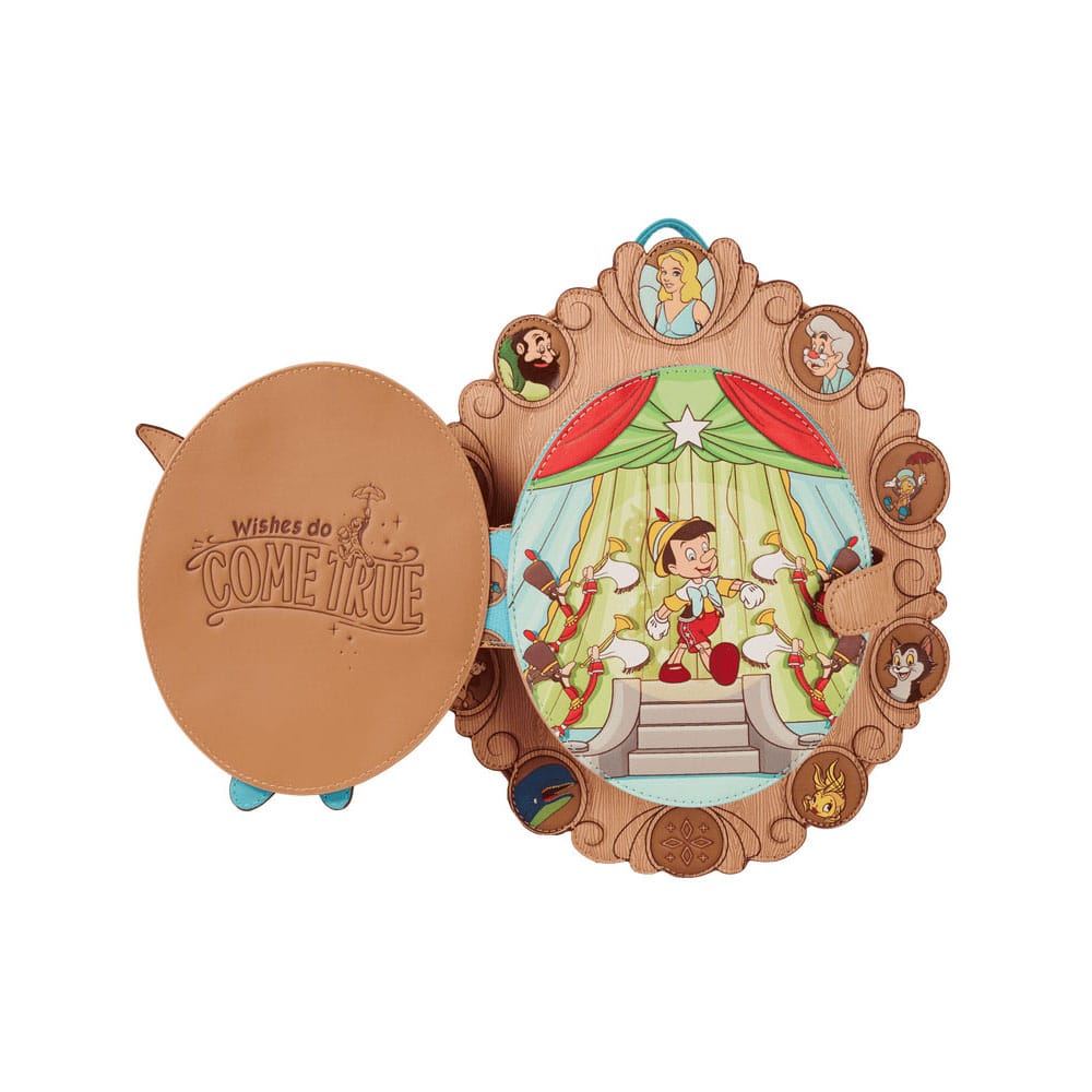 Disney by Loungefly Mini Backpack Pinocchio Cameo 0671803545427